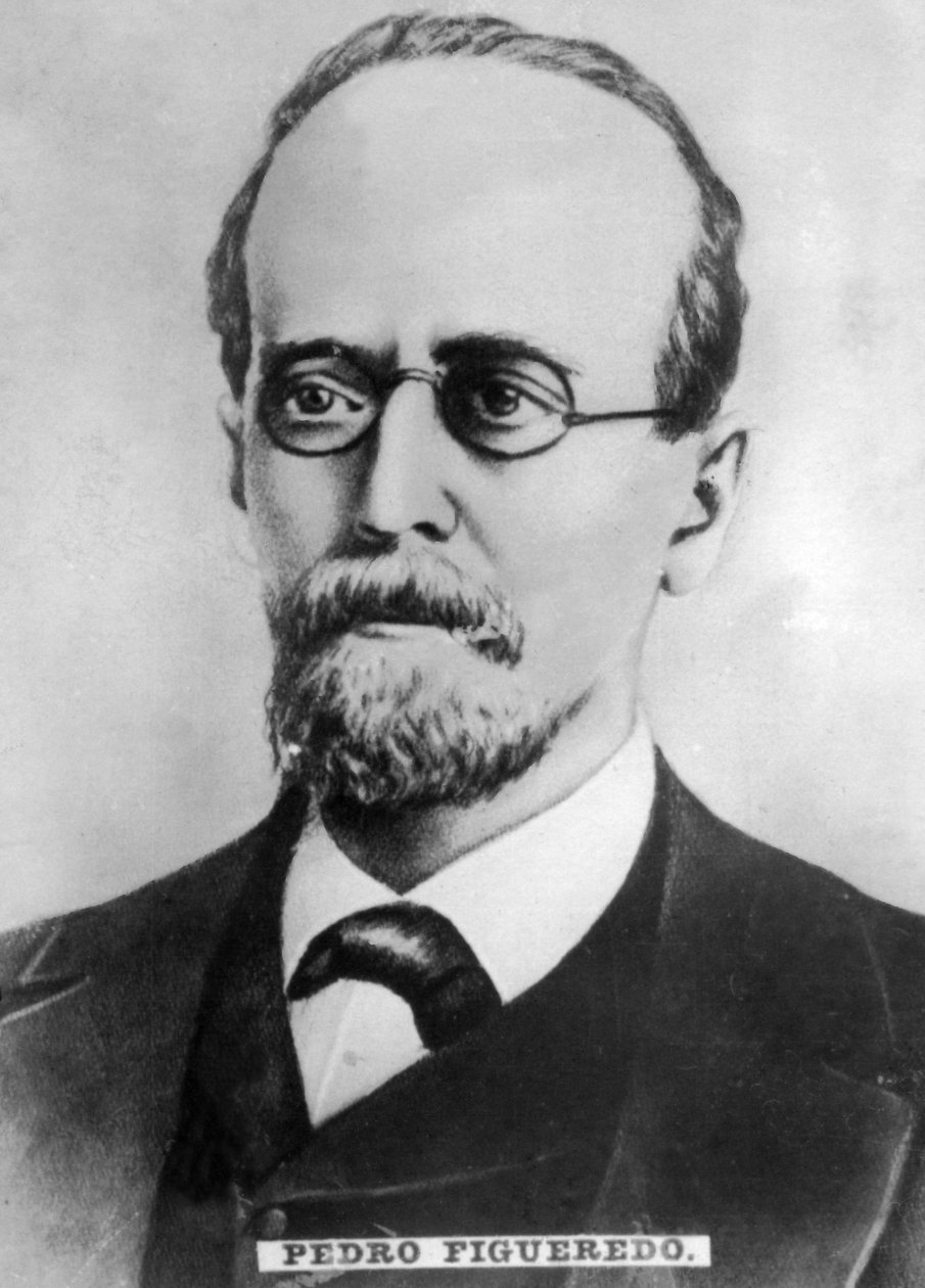 Pedro Felipe Figueredo 1818-1870, kubański poeta, muzyk i bojownik o wolność, c1910 autorstwa Unbekannt