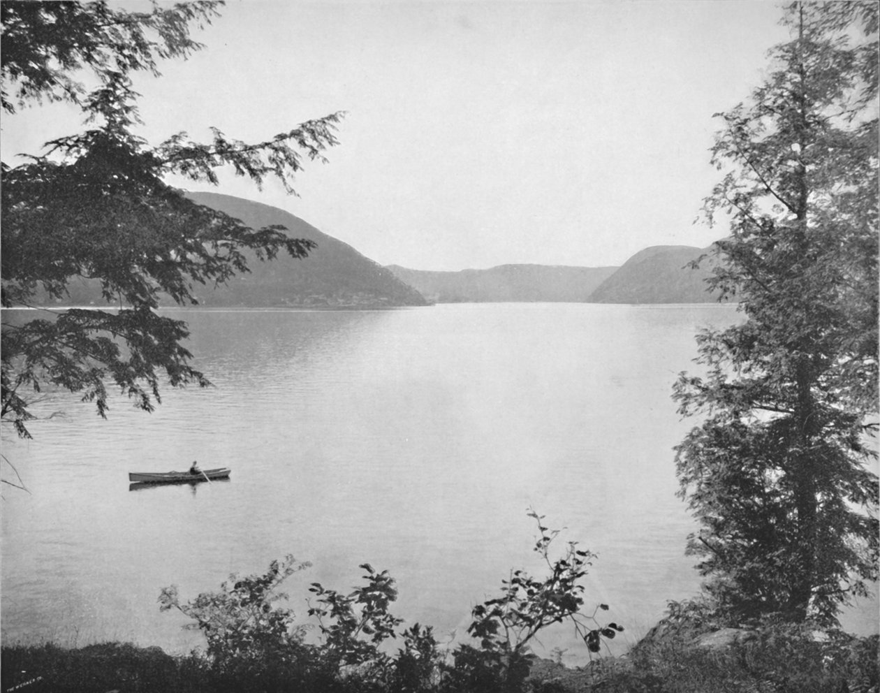 Zatoka Peekskill, XIX wiek autorstwa Unbekannt
