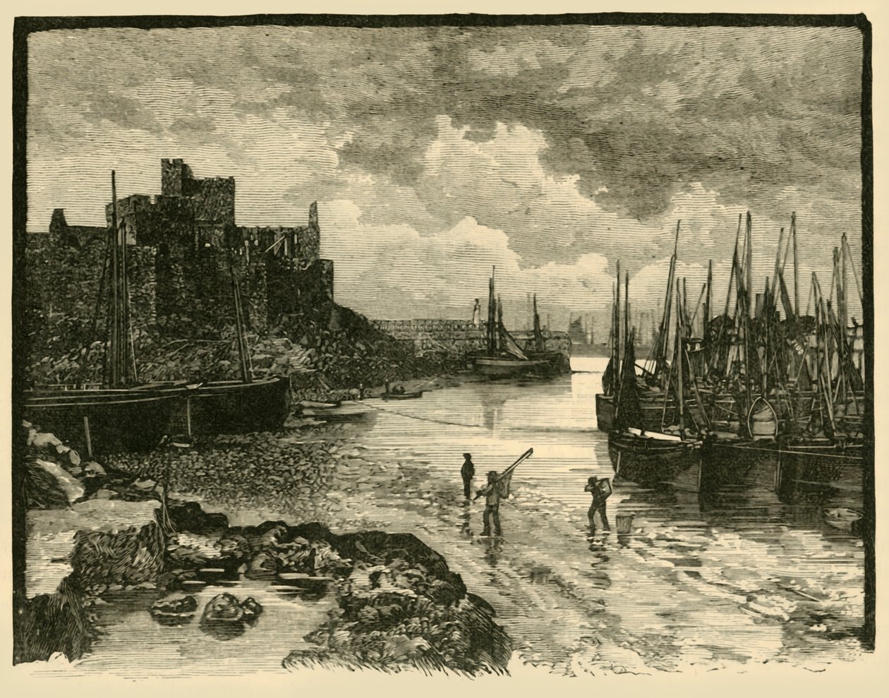 Zamek Peel, 1898. autorstwa Unbekannt