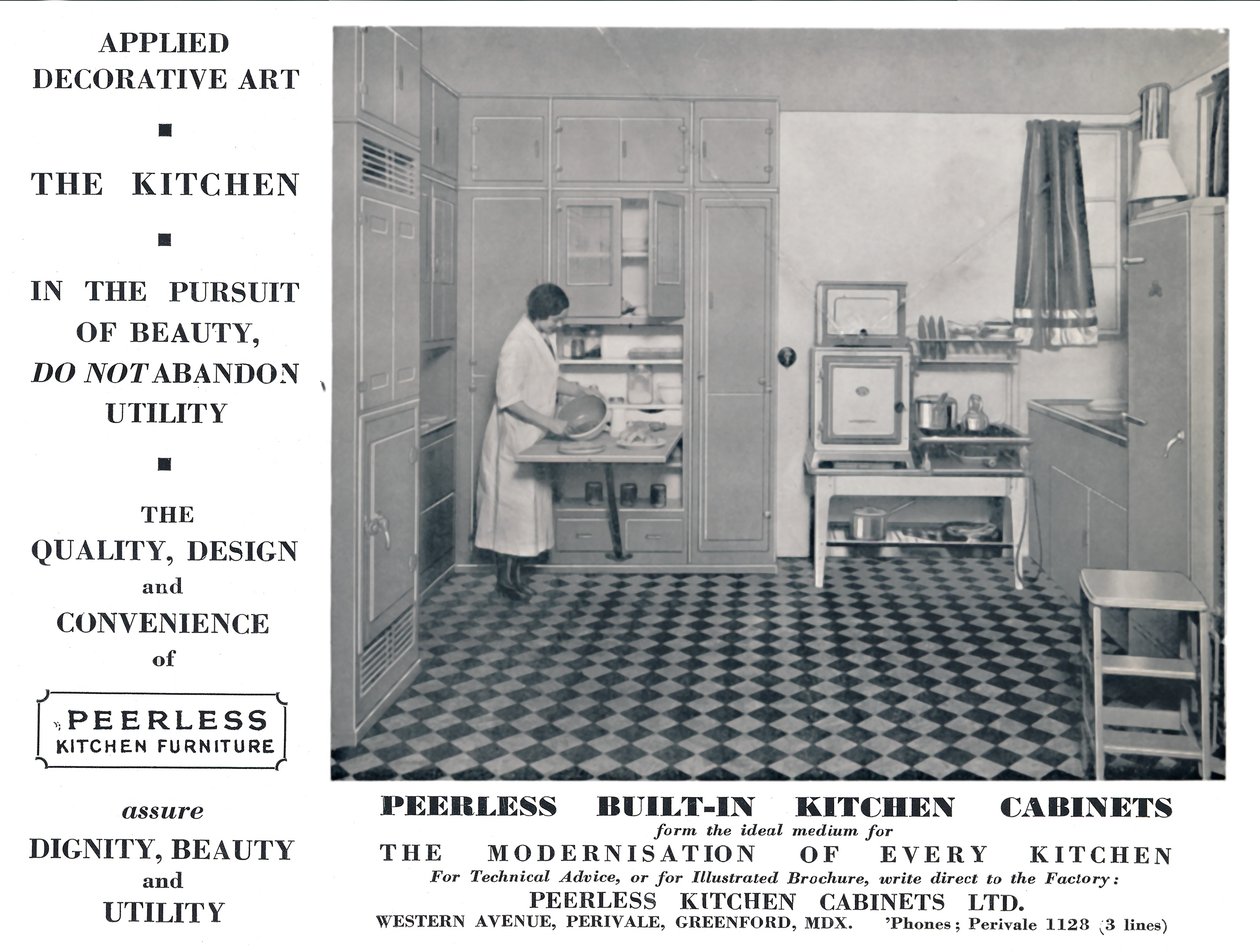 Niezrównane szafki kuchenne do zabudowy, 1935 autorstwa Unbekannt
