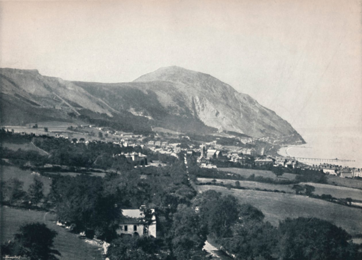 Penmaenmawr - Miasto, Góra i Morze, 1895 autorstwa Unbekannt