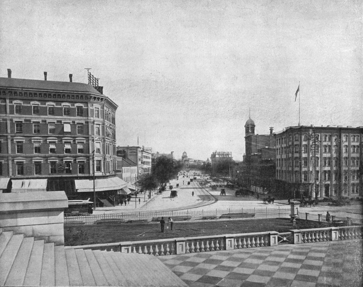 Pennsylvania Avenue, Waszyngton DC, USA, ok. 1900. autorstwa Unbekannt