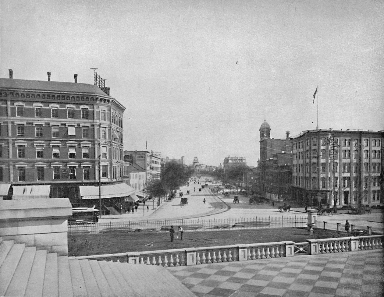 Pennsylvania Avenue, Waszyngton, D.C., c1897. autorstwa Unbekannt