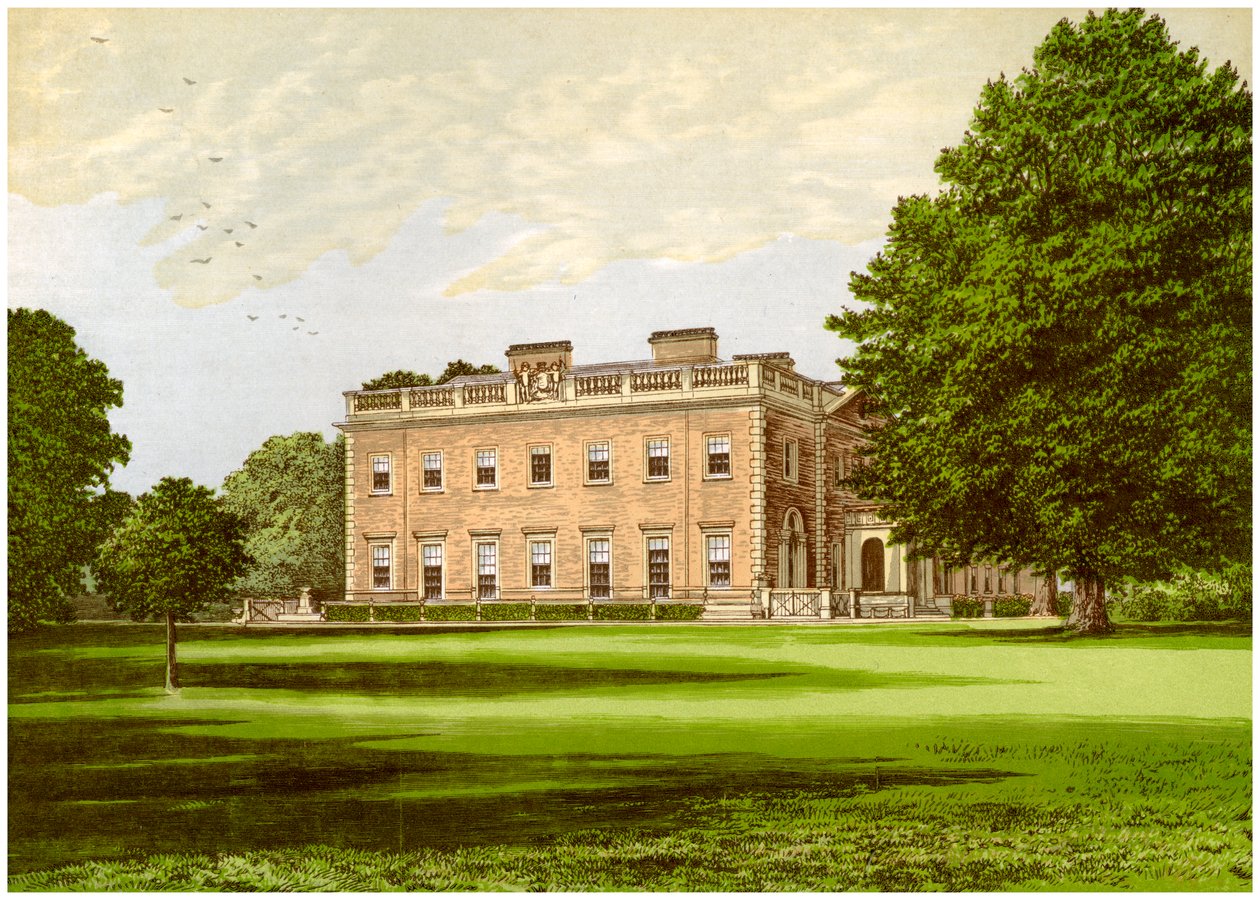 Peper Harow, Surrey, dom wicehrabiego Midletona, ok. 1880 r. autorstwa Unbekannt
