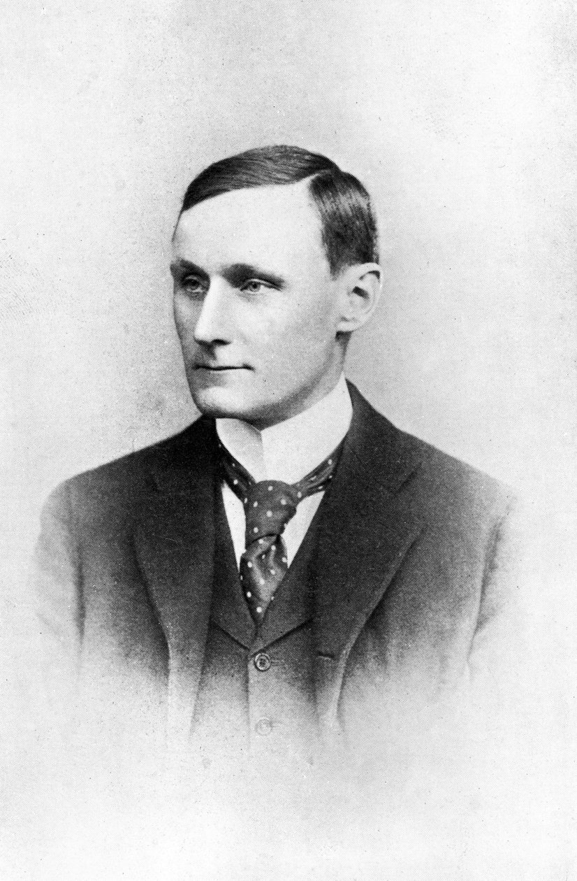 Percy Sinclair Pilcher, angielski konstruktor i aeronauta szybowcowy, ok. 1895 r autorstwa Unbekannt
