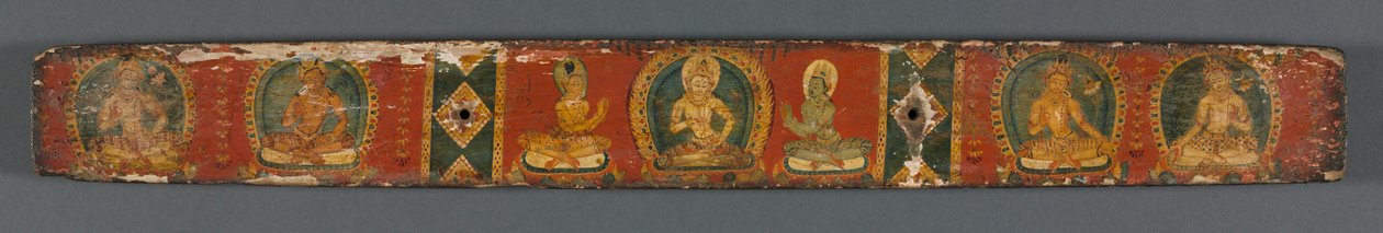 Doskonałość mądrości w ośmiu tysiącach wierszy: Ashtasahasrika Prajnaparamita: Tylna okładka, 1119. autorstwa Unbekannt