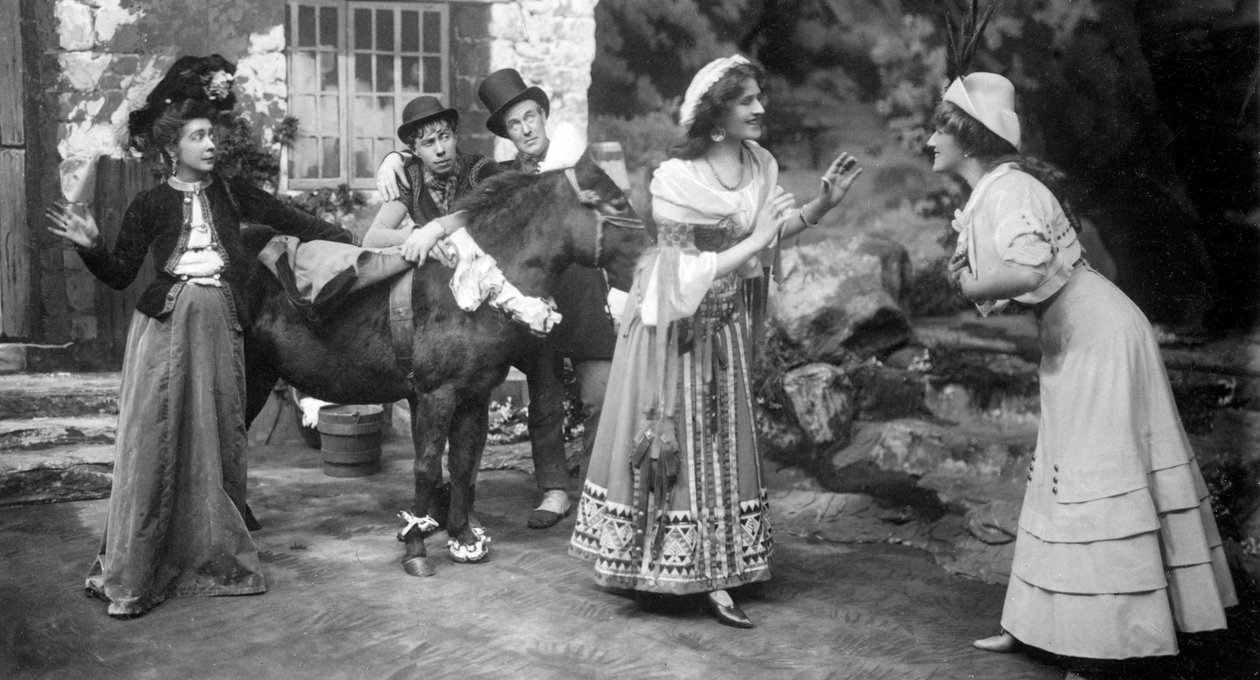 Spektakl The Gay Gordons, c1907 autorstwa Unbekannt