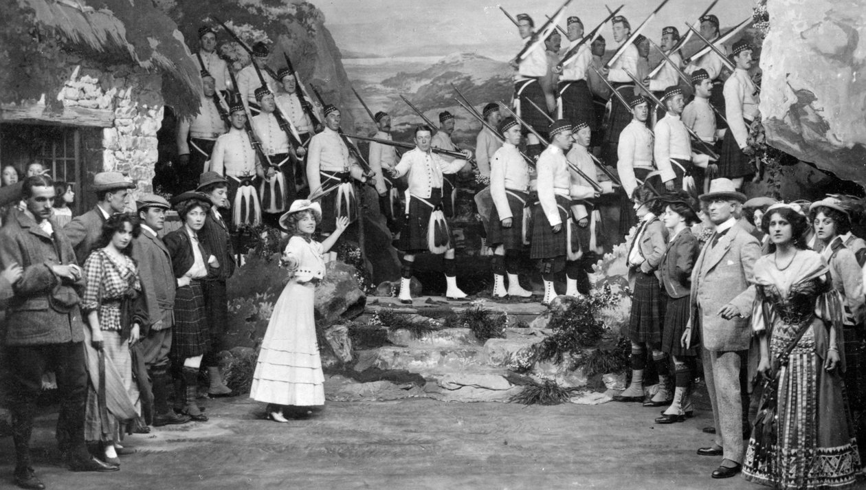 Spektakl The Gay Gordons, c1907 autorstwa Unbekannt