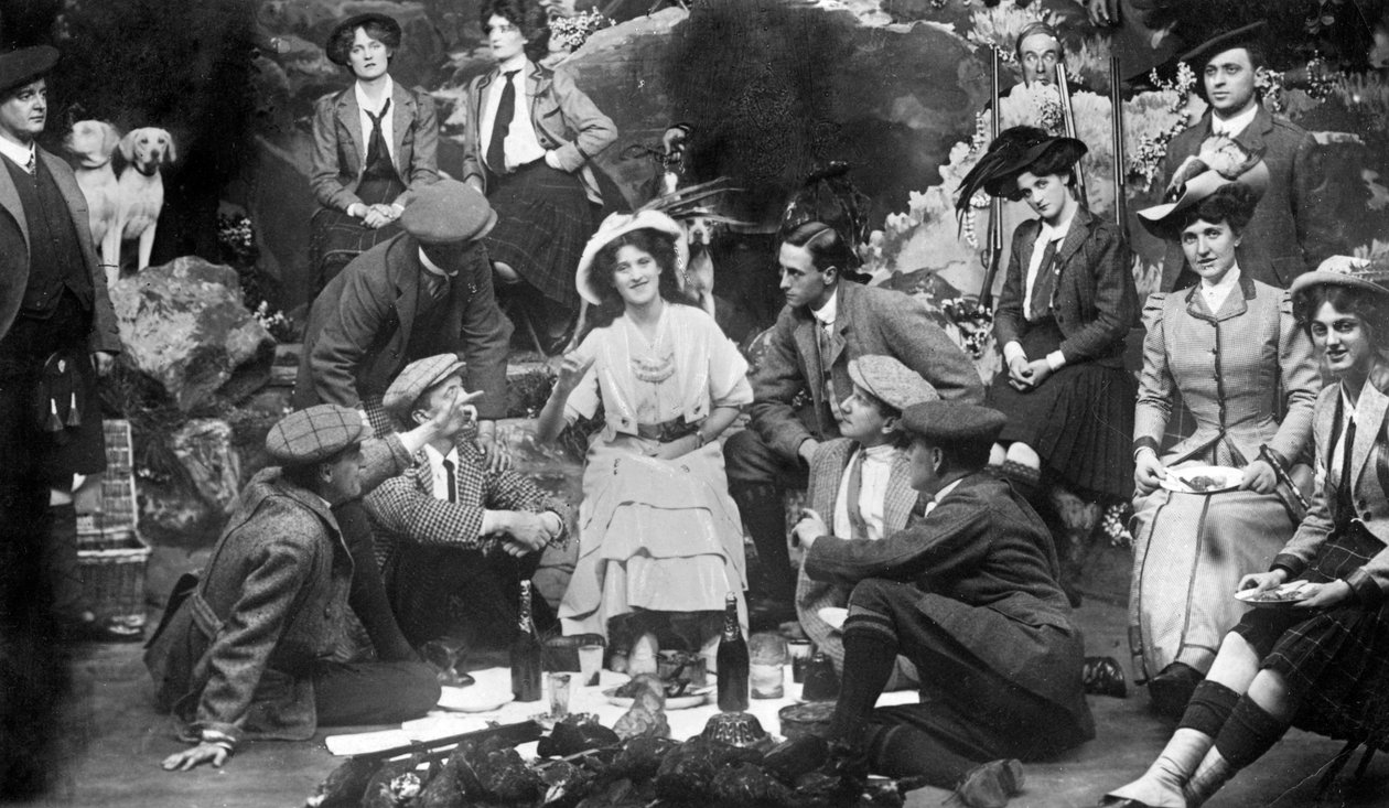 Spektakl The Gay Gordons, c1907 autorstwa Unbekannt