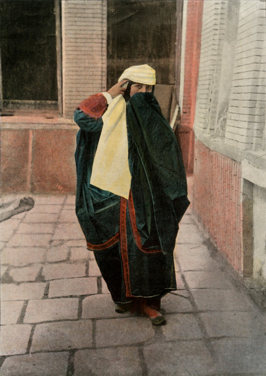 Persane En Costume De Ville, Pers w stroju miejskim, 1900. autorstwa Unbekannt