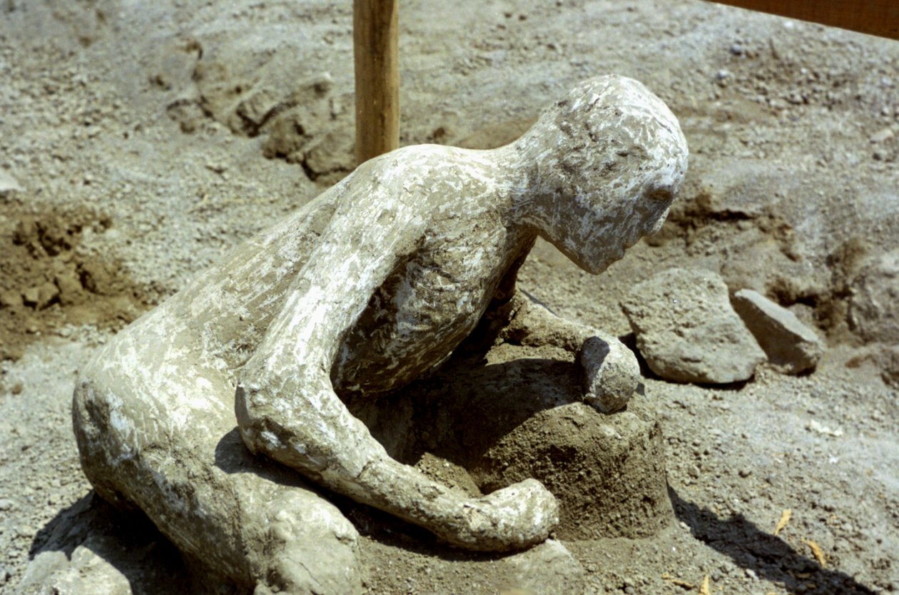 Osoba zabita przez erupcję Pompejów, 79 rne autorstwa Unbekannt