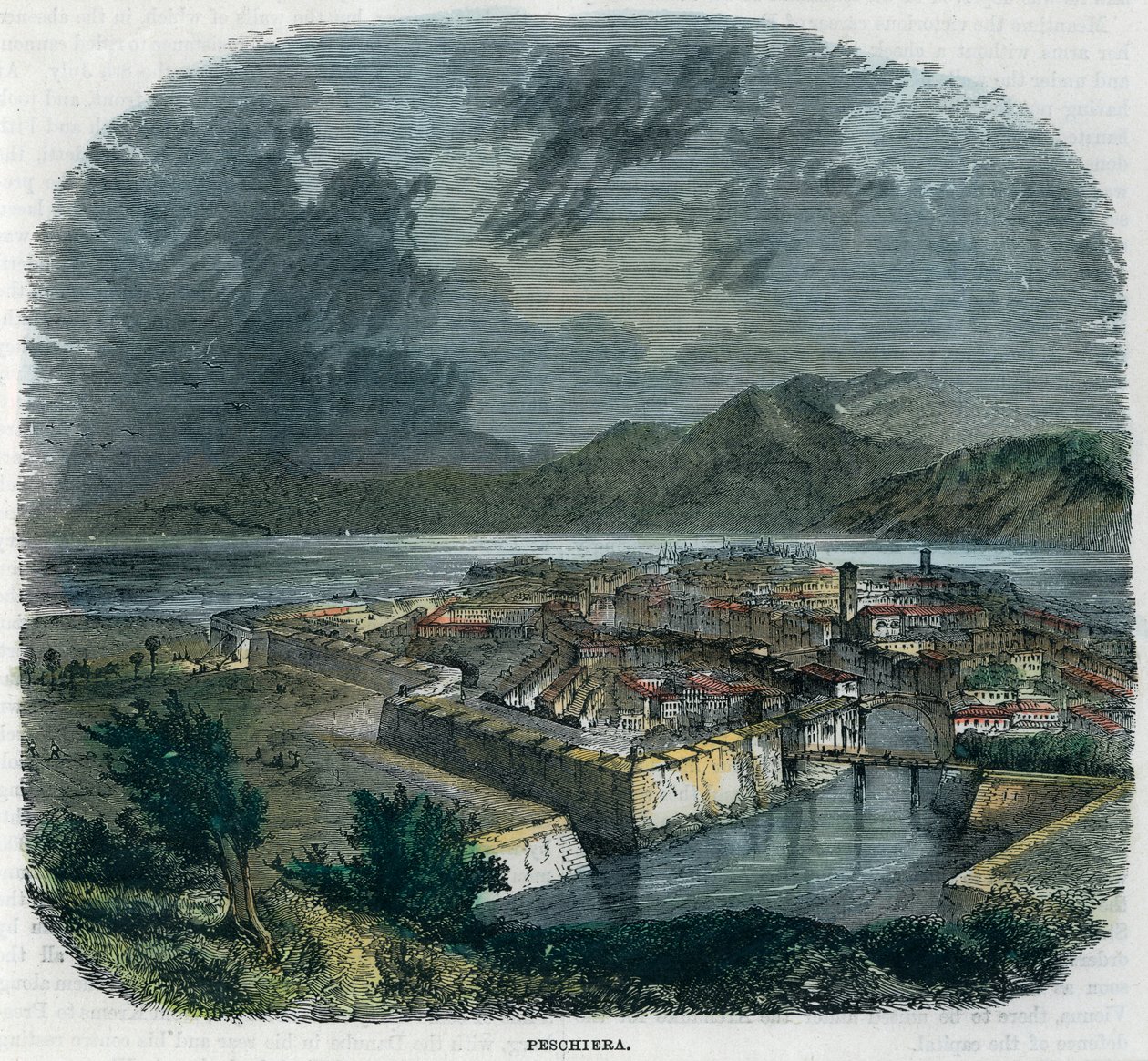 Peschiera del Garda, Włochy, c1875 autorstwa Unbekannt