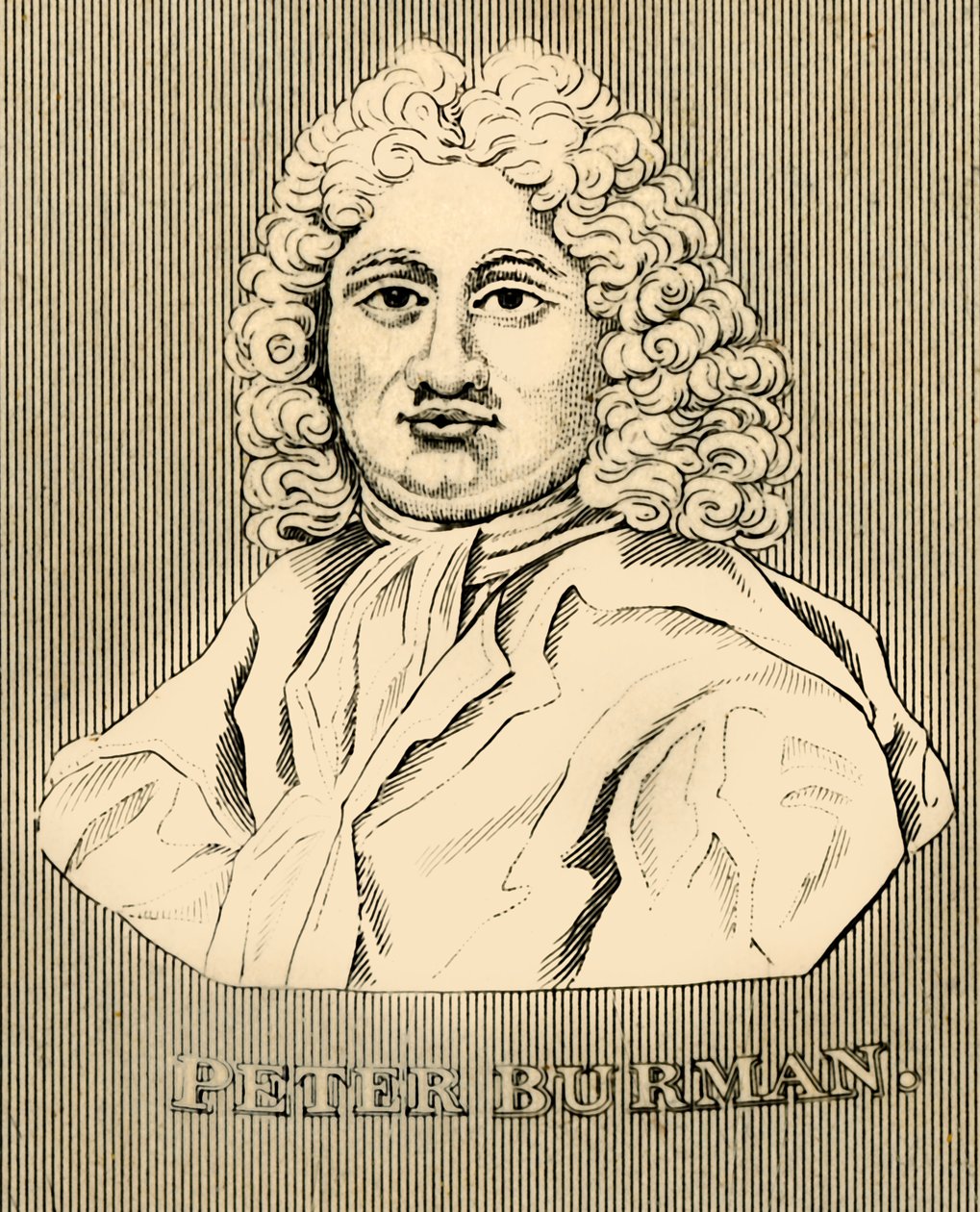 Peter Burman, 1668-1741, 1830. autorstwa Unbekannt