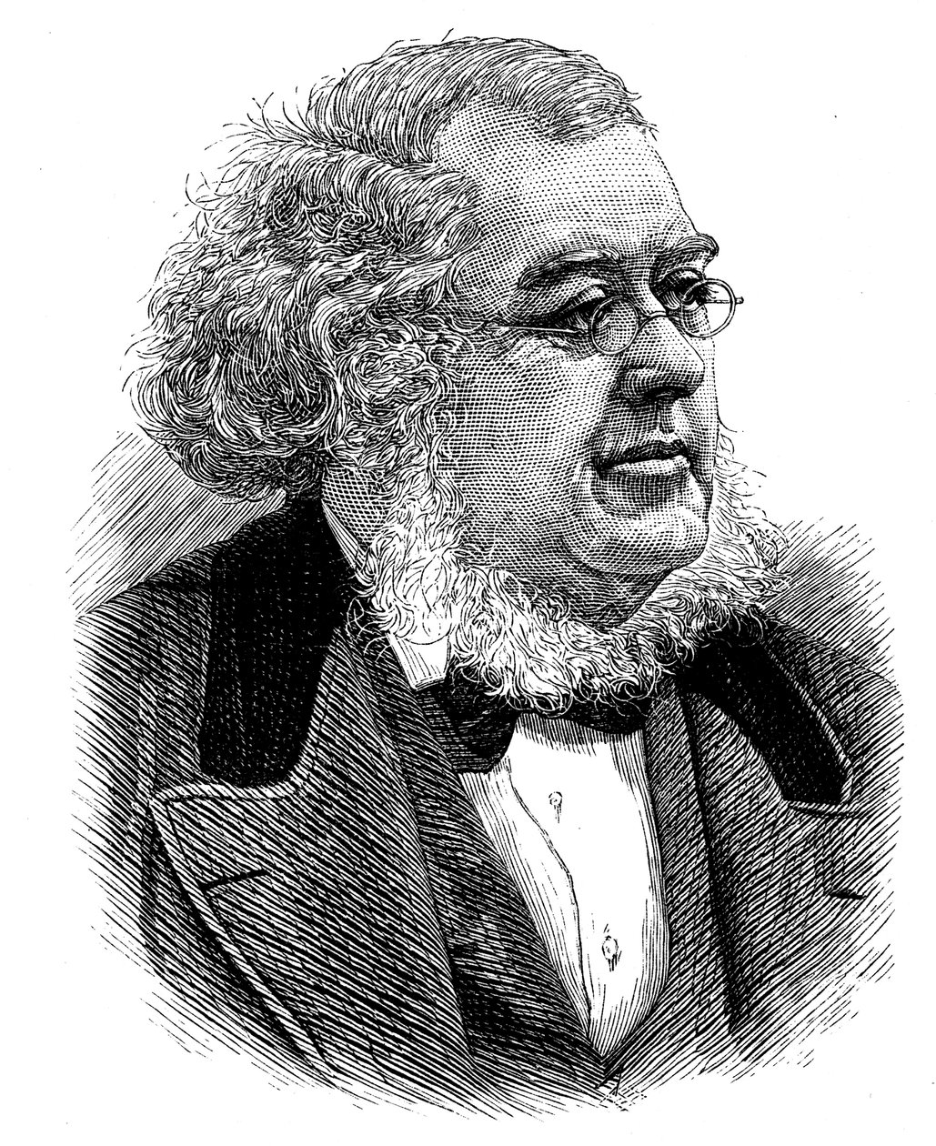 Peter Christian Asbjornsen 1812-1885, norweski folklorysta i przyrodnik autorstwa Unbekannt