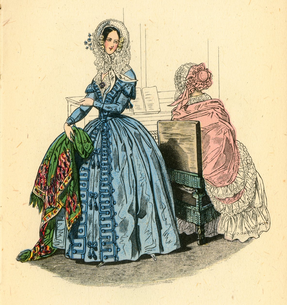 Petit Courrier des Dames, 1840, 1943. autorstwa Unbekannt