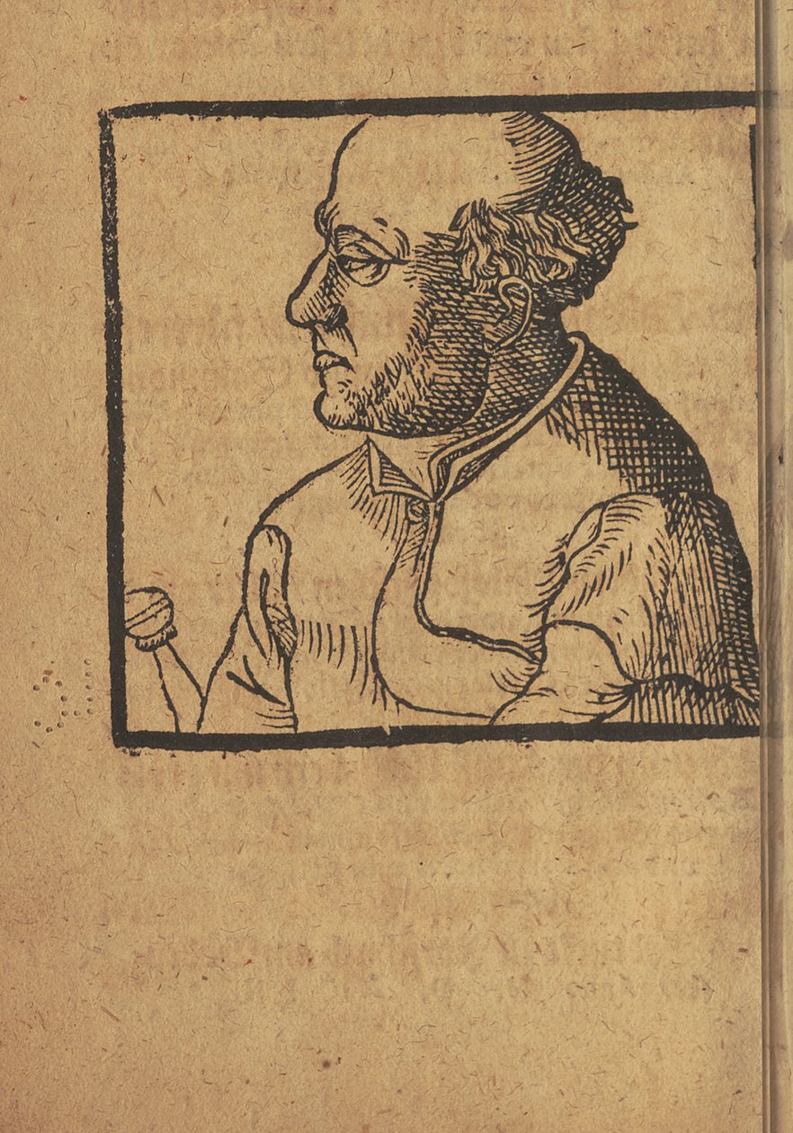 Filipus Theophrastus Aureolus Bombastus von Hohenheim Paracelsus, 1599. autorstwa Unbekannt