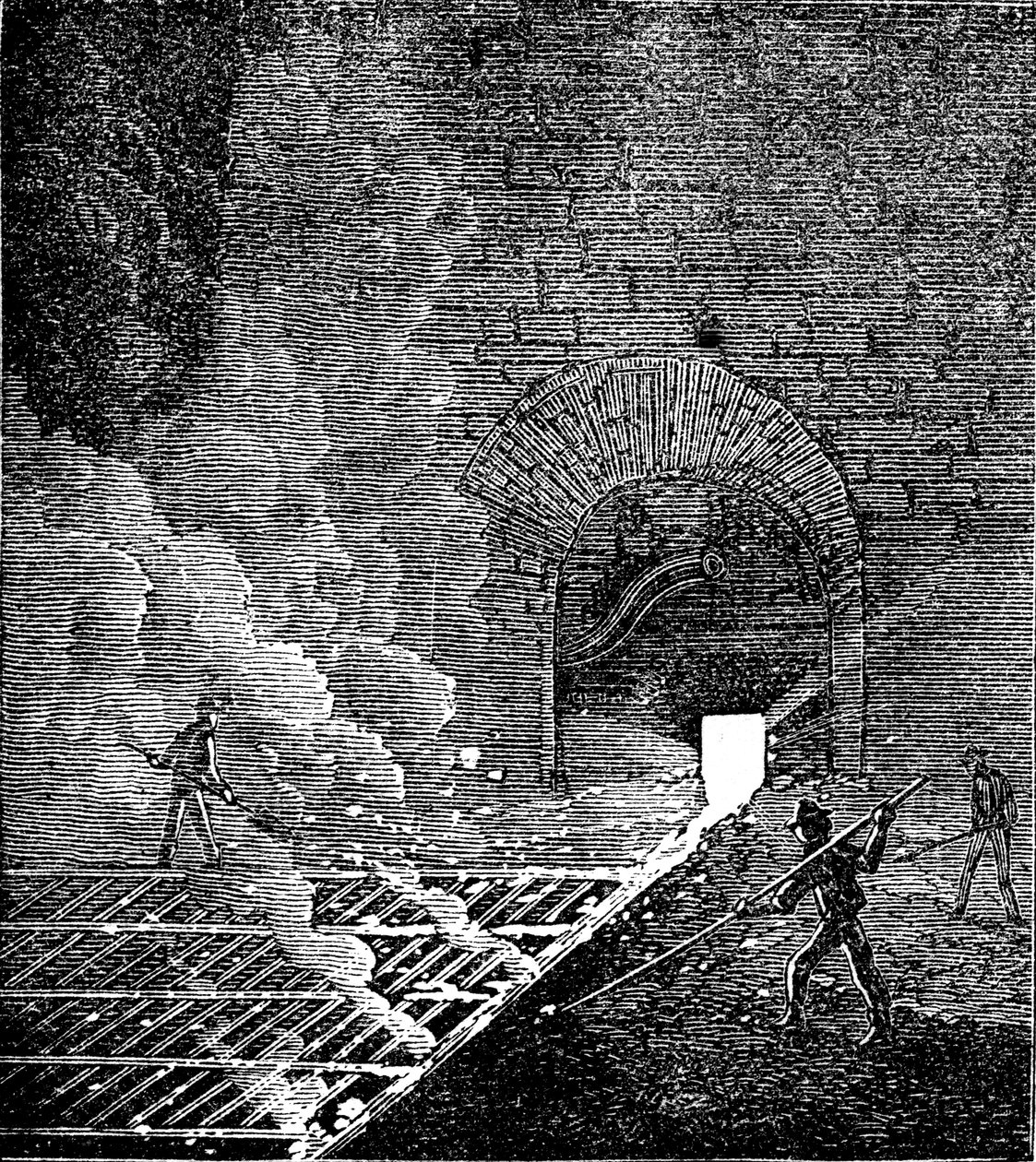 Phoenix Iron and Bridge Works, Phoenixville, Pensylwania, 1873 autorstwa Unbekannt