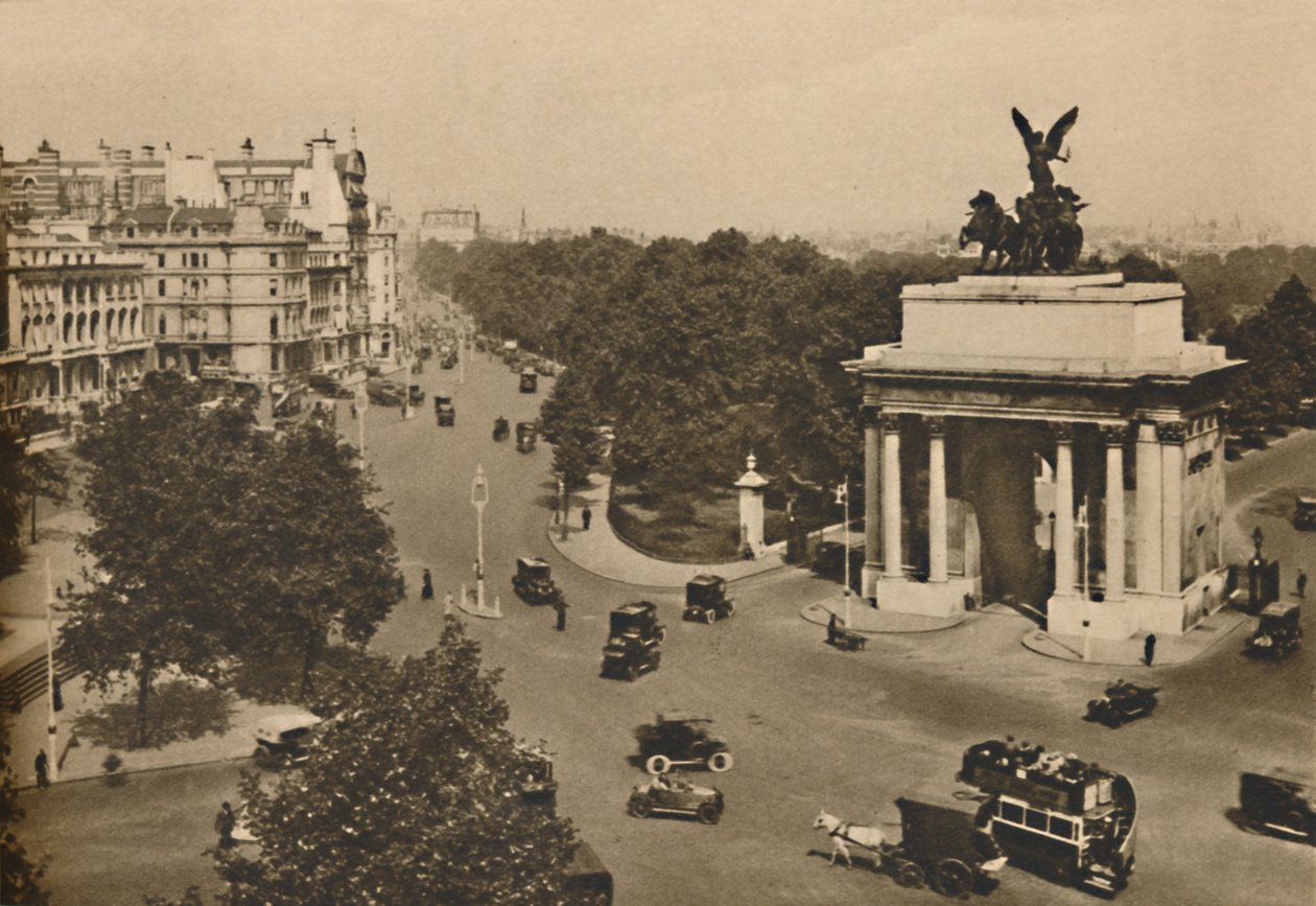 Piccadilly i Kwadryga Wzgórza Konstytucji, c1935. autorstwa Unbekannt