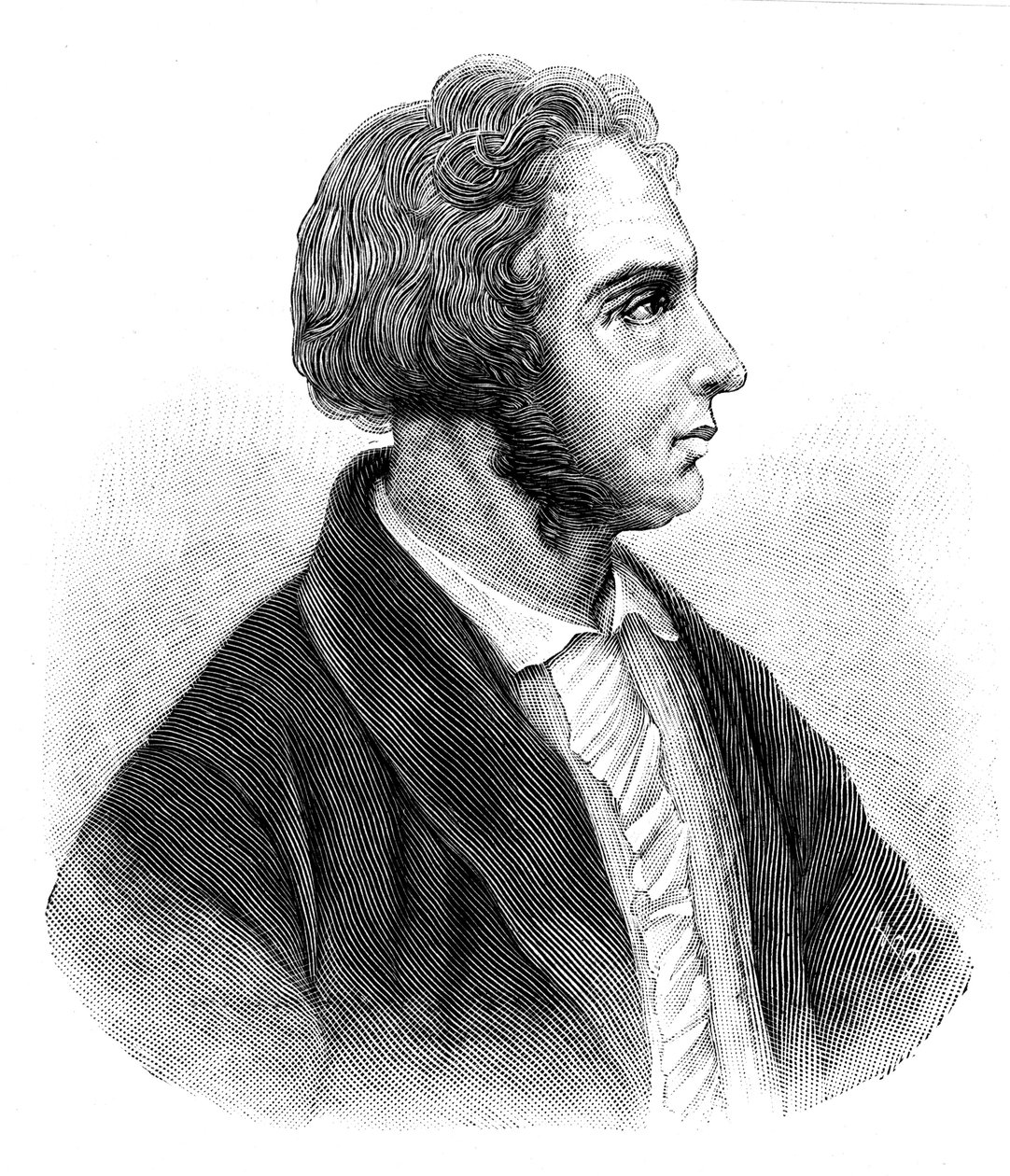 Pierre-Simon Ballanche 1776-1847, francuski filozof społeczny i religijny autorstwa Unbekannt