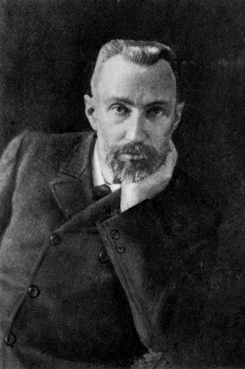 Pierre Curie, francuski chemik i fizyk, 1899 autorstwa Unbekannt