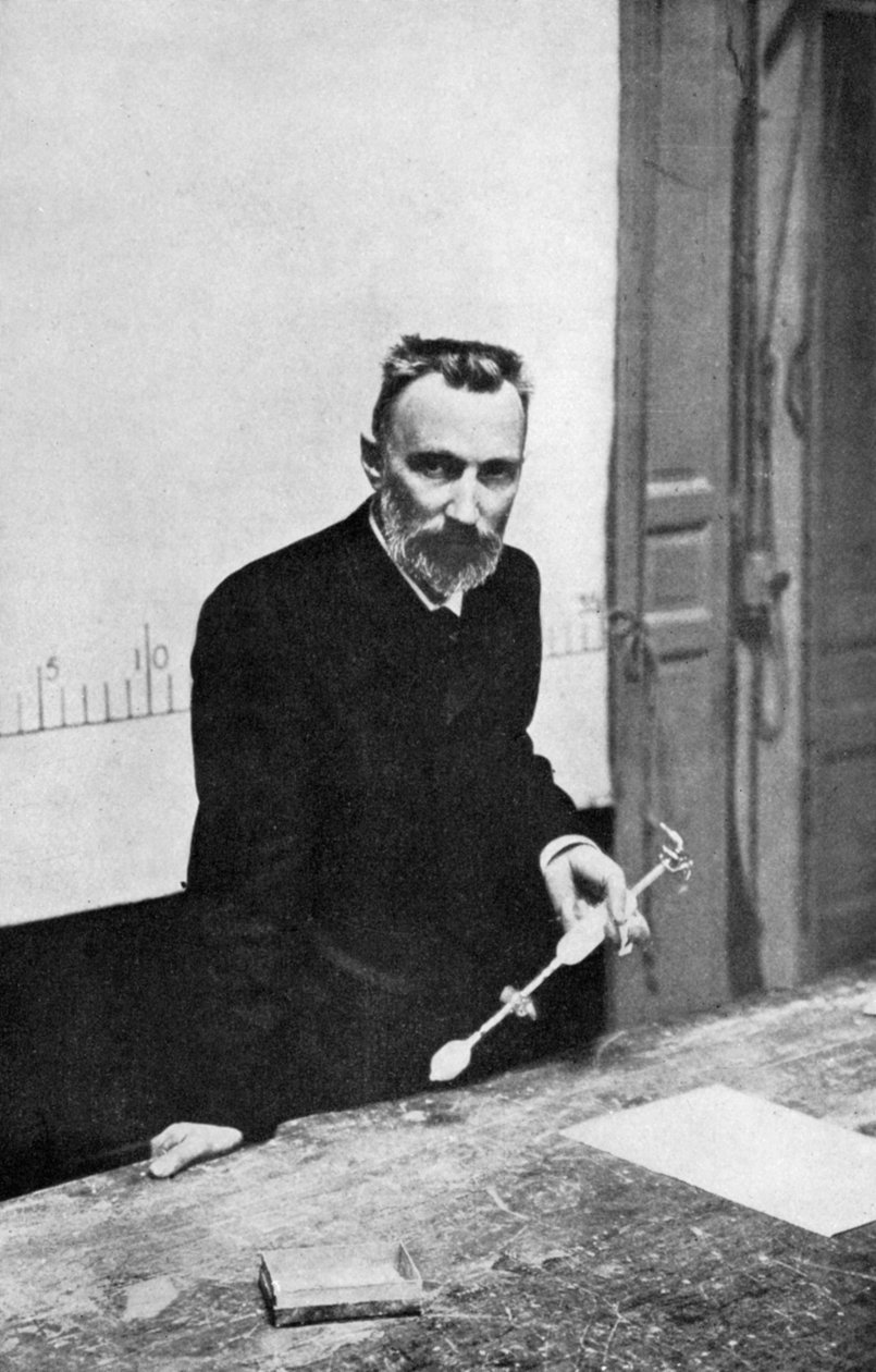 Pierre Curie, francuski chemik, jako profesor fizyki na Sorbonie, 1906 autorstwa Unbekannt