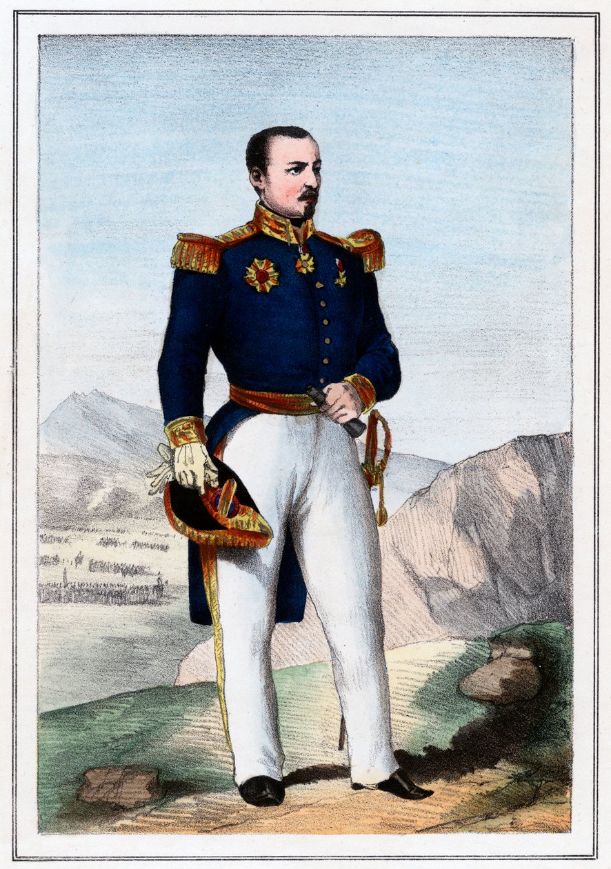 Pierre Francois Joseph Bosquet, francuski żołnierz, 1857 autorstwa Unbekannt