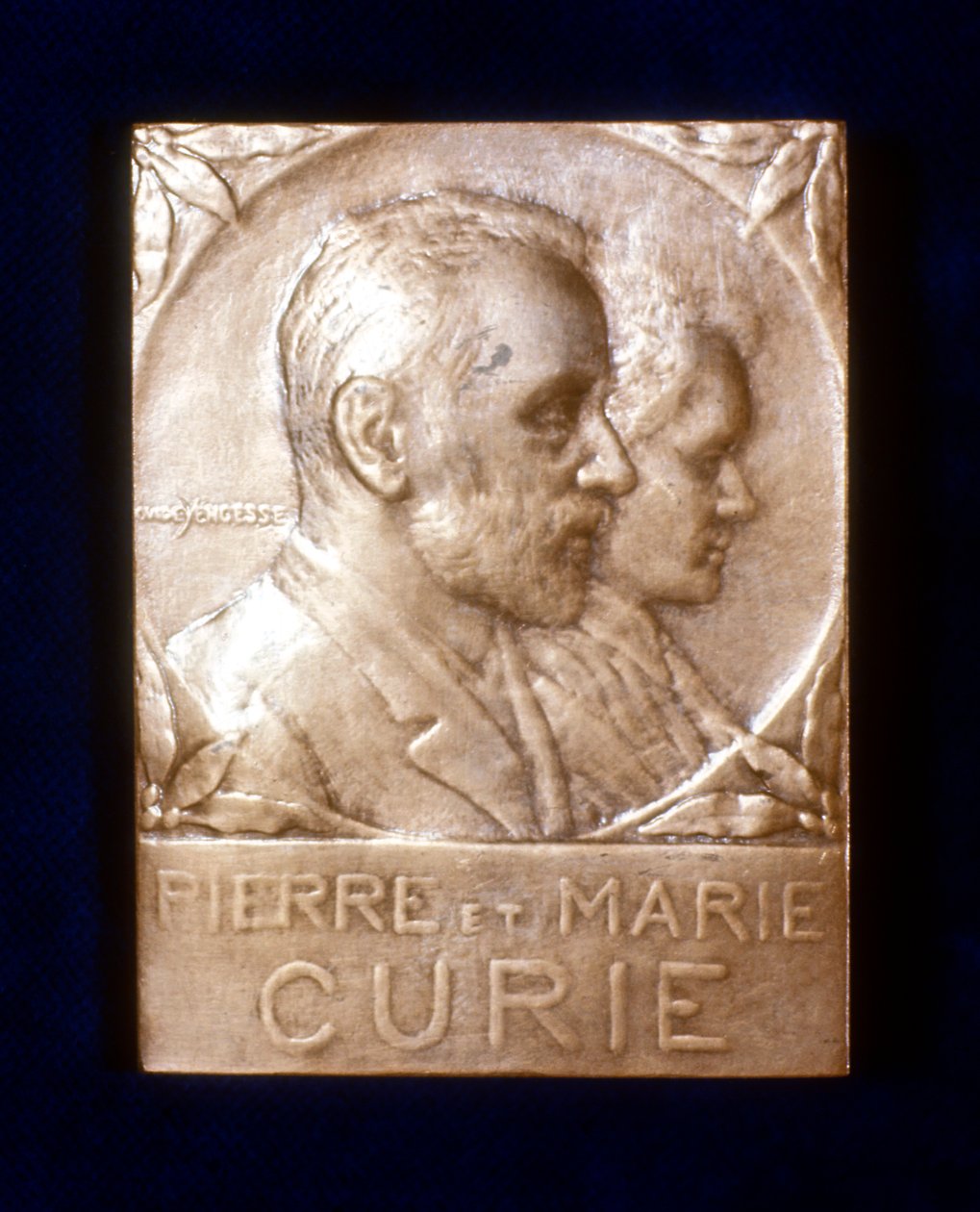 Pierre i Marie Curie, francuscy fizycy autorstwa Unbekannt