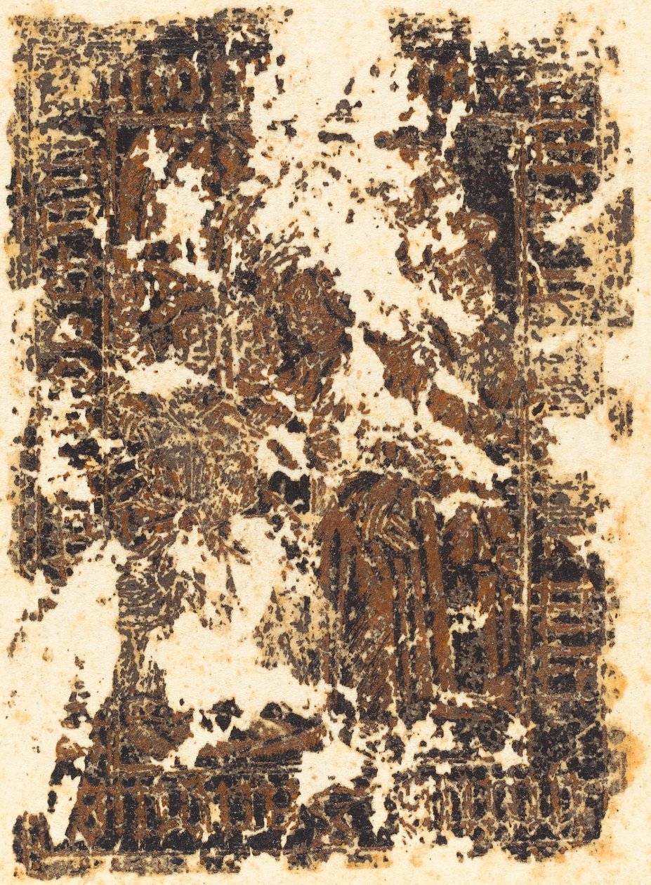 Piłat myjący ręce, prawdopodobnie 1480s. autorstwa Unbekannt