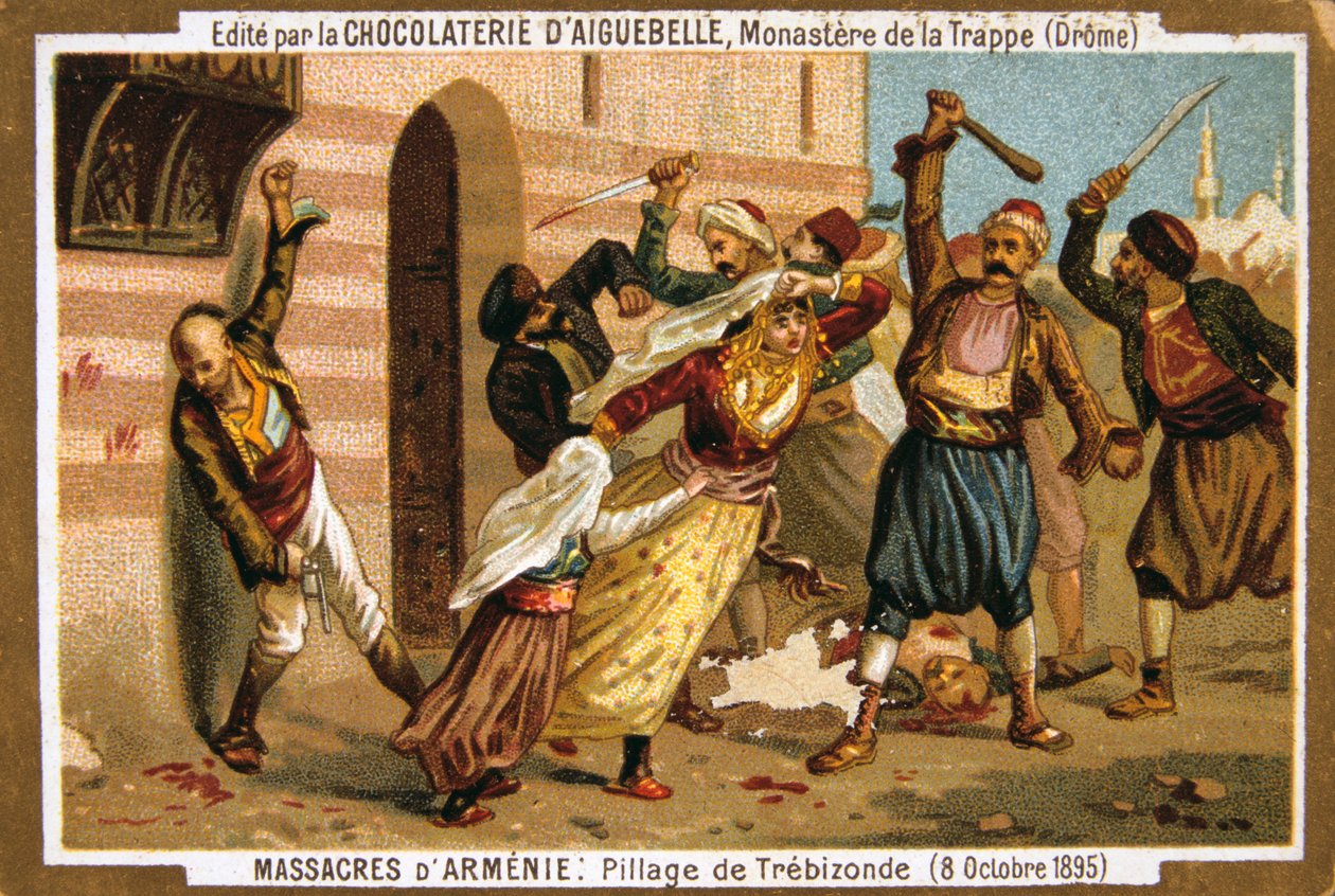 Grabież Trebizondy, 8 października 1895 autorstwa Unbekannt