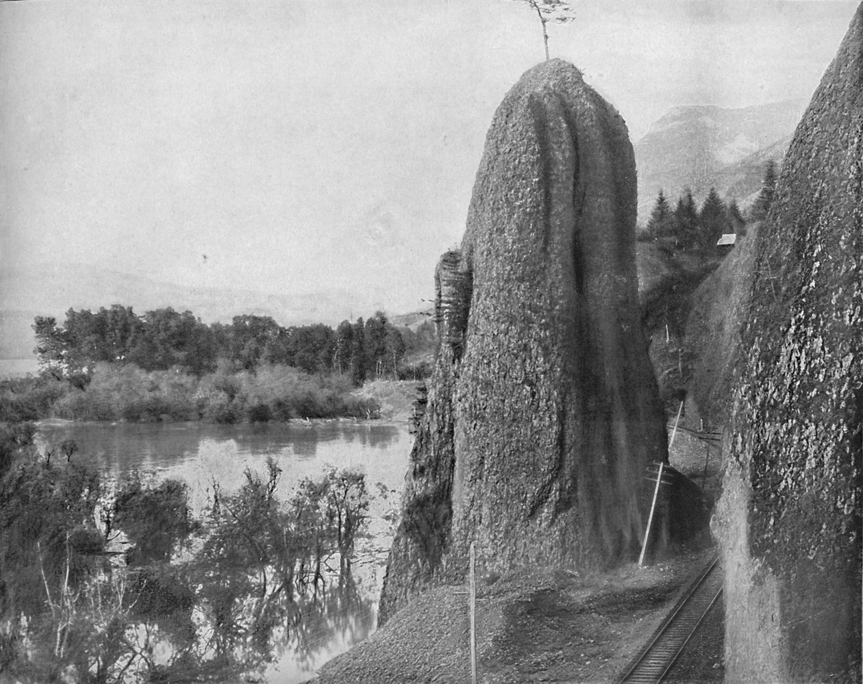 Słupy Herkulesa, rzeka Kolumbia, c1897. autorstwa Unbekannt