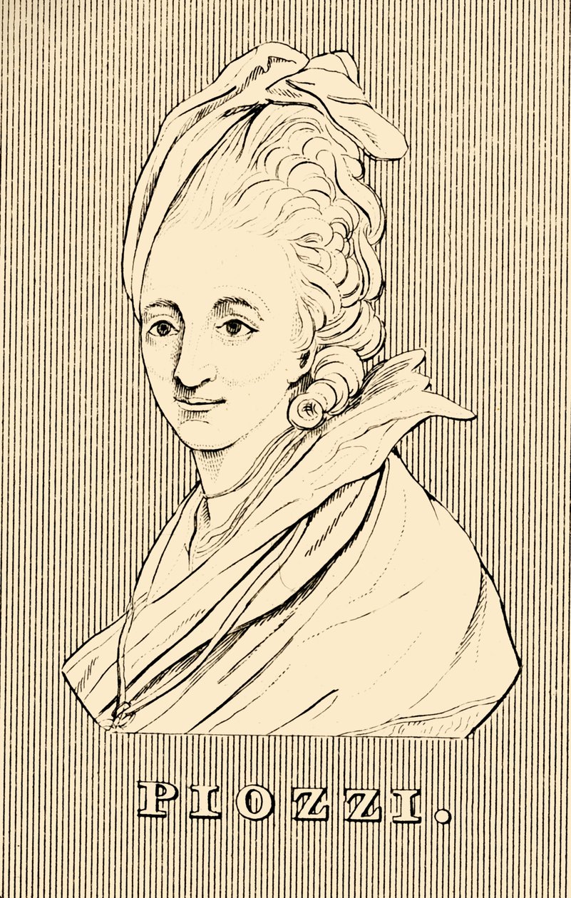Piozzi, 1741-1821, 1830. autorstwa Unbekannt