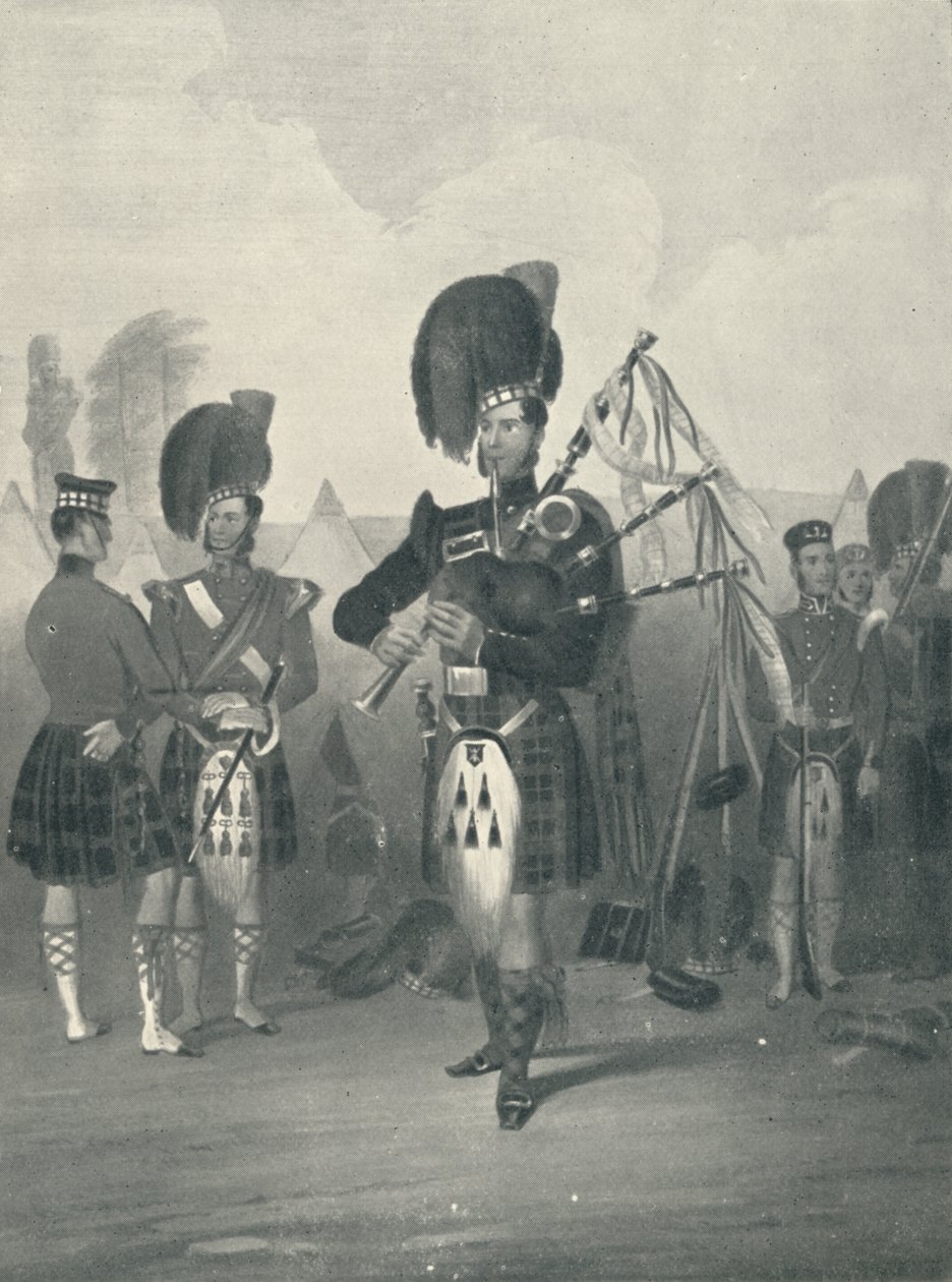 Piper, 42. Królewscy Górale, ok. XIX w., 1909 r. autorstwa Unbekannt