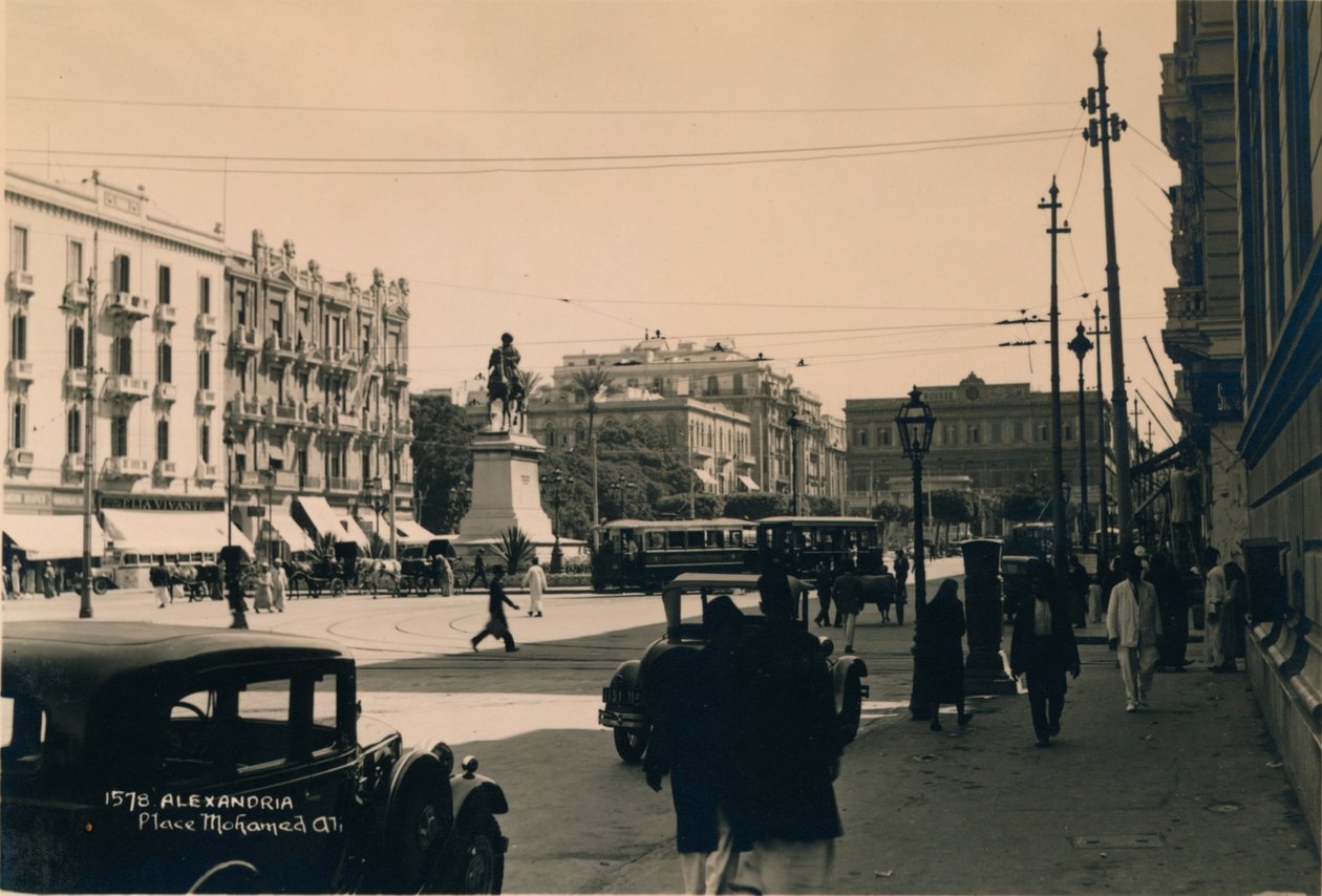 Place Muhammad Ali, Aleksandria, Egipt, 1936 autorstwa Unbekannt