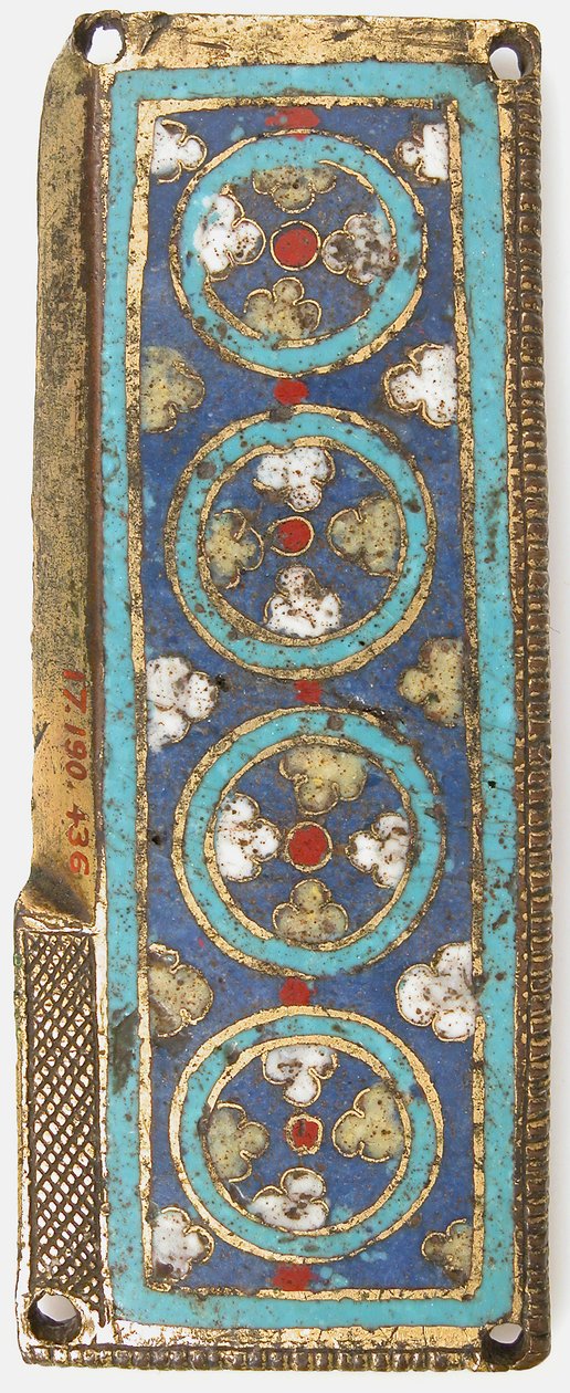 Tablica z sanktuarium relikwiarza, niemiecki lub południowo-niderlandzki, ca. 1175-1200. autorstwa Unbekannt