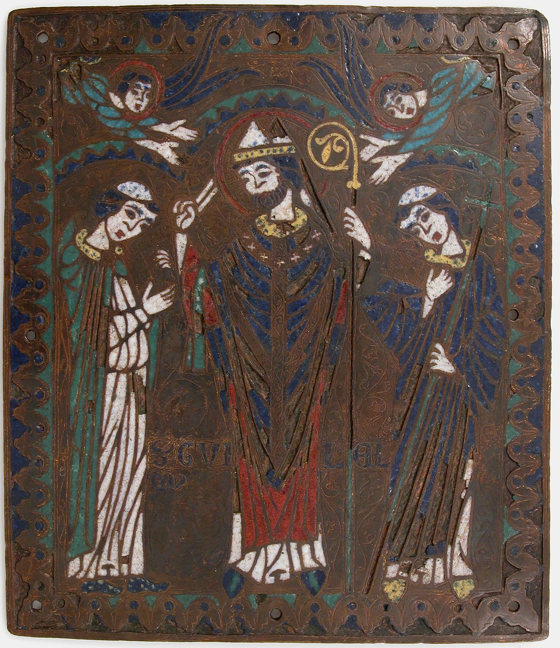 Tablica ze św. Wilhelmem z Bourges, francuska, ca. 1218-25. autorstwa Unbekannt