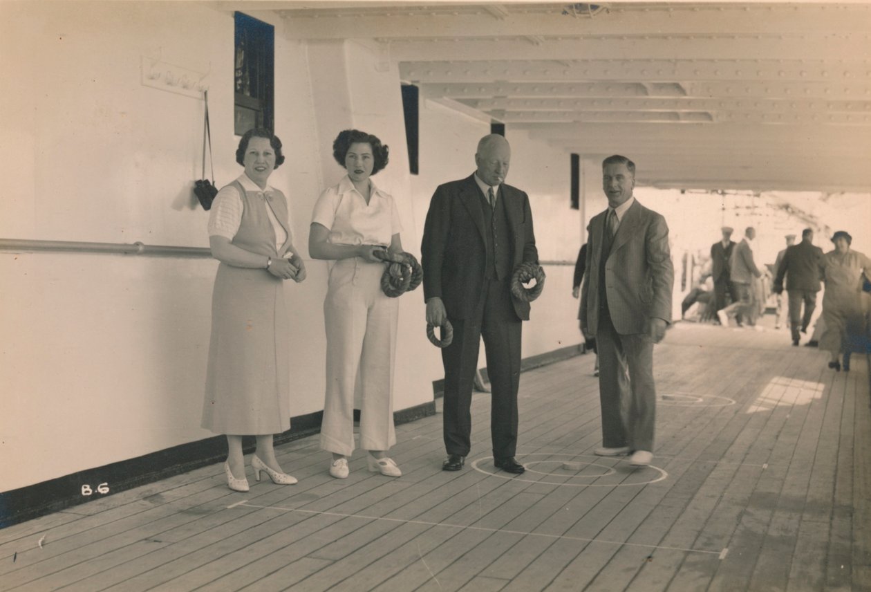 Granie w cudzysłów na pokładzie SS Arandora Star, 1936 autorstwa Unbekannt