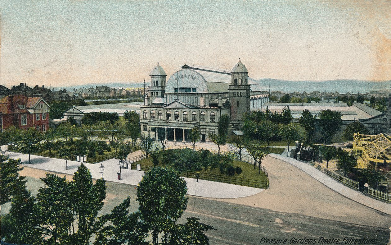 Teatr Pleasure Gardens, Folkestone, koniec XIX-początek XX wieku autorstwa Unbekannt