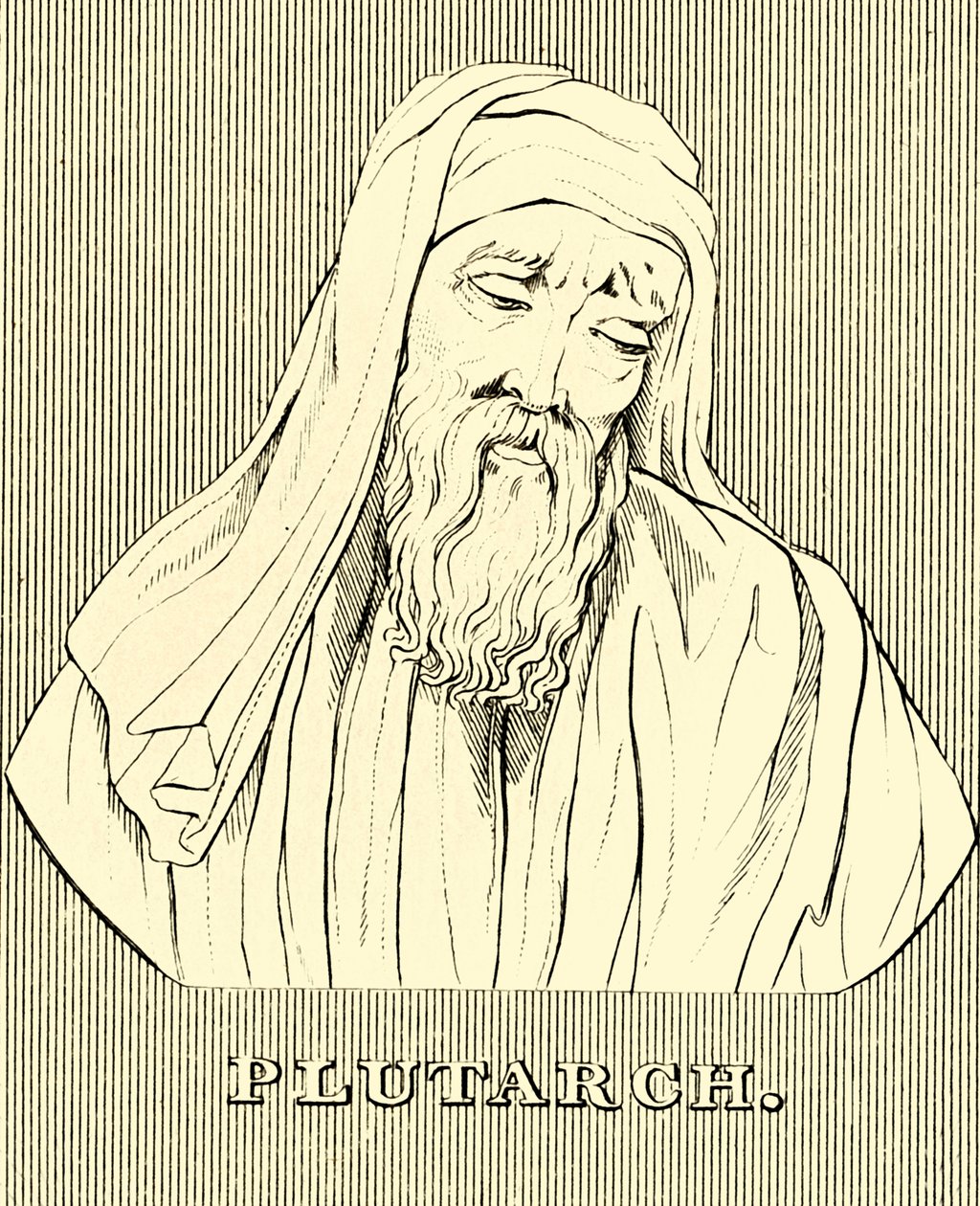 Plutarch, c.AD46-c120, 1830. autorstwa Unbekannt