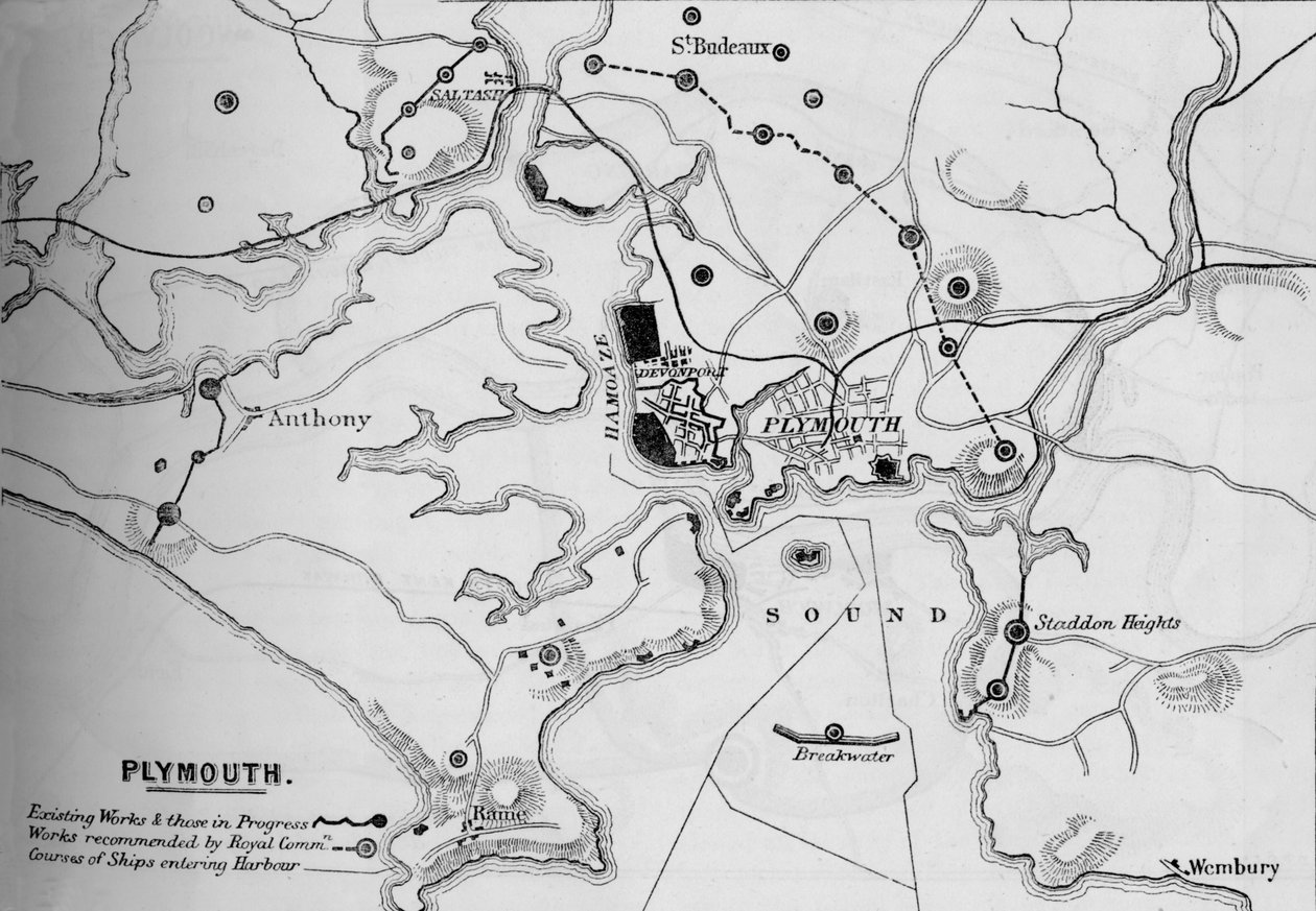 Plymouth, 1884 autorstwa Unbekannt