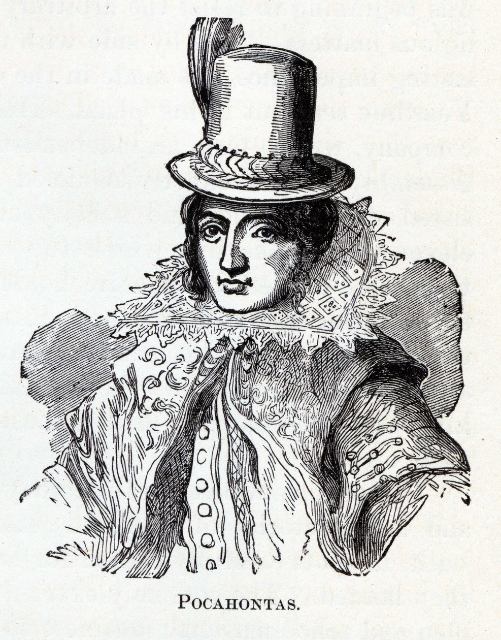 Pocahontas, 1882 autorstwa Unbekannt