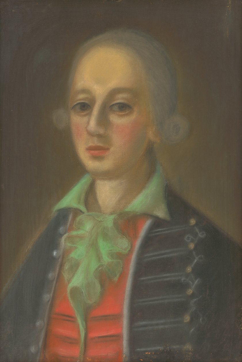 Portret młodego chłopa autorstwa Unbekannt