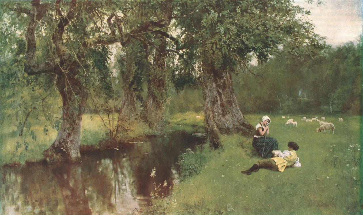 Poeta i chłop, ok. 1902. autorstwa Unbekannt