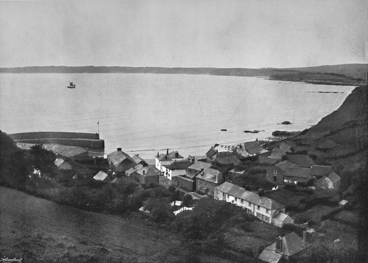 Polkerris – Odległa kornwalijska wioska, 1895 autorstwa Unbekannt