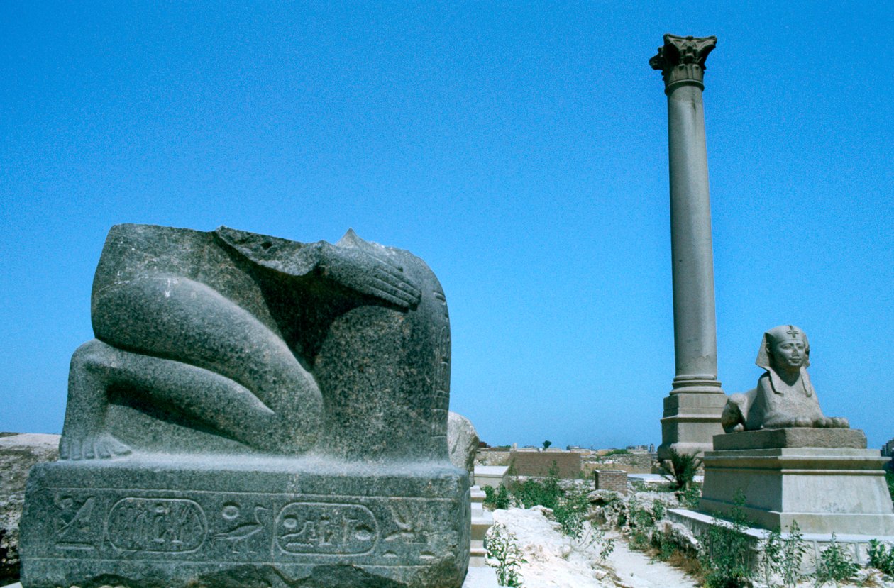 Filar Pompejusza, Aleksandria, Egipt autorstwa Unbekannt