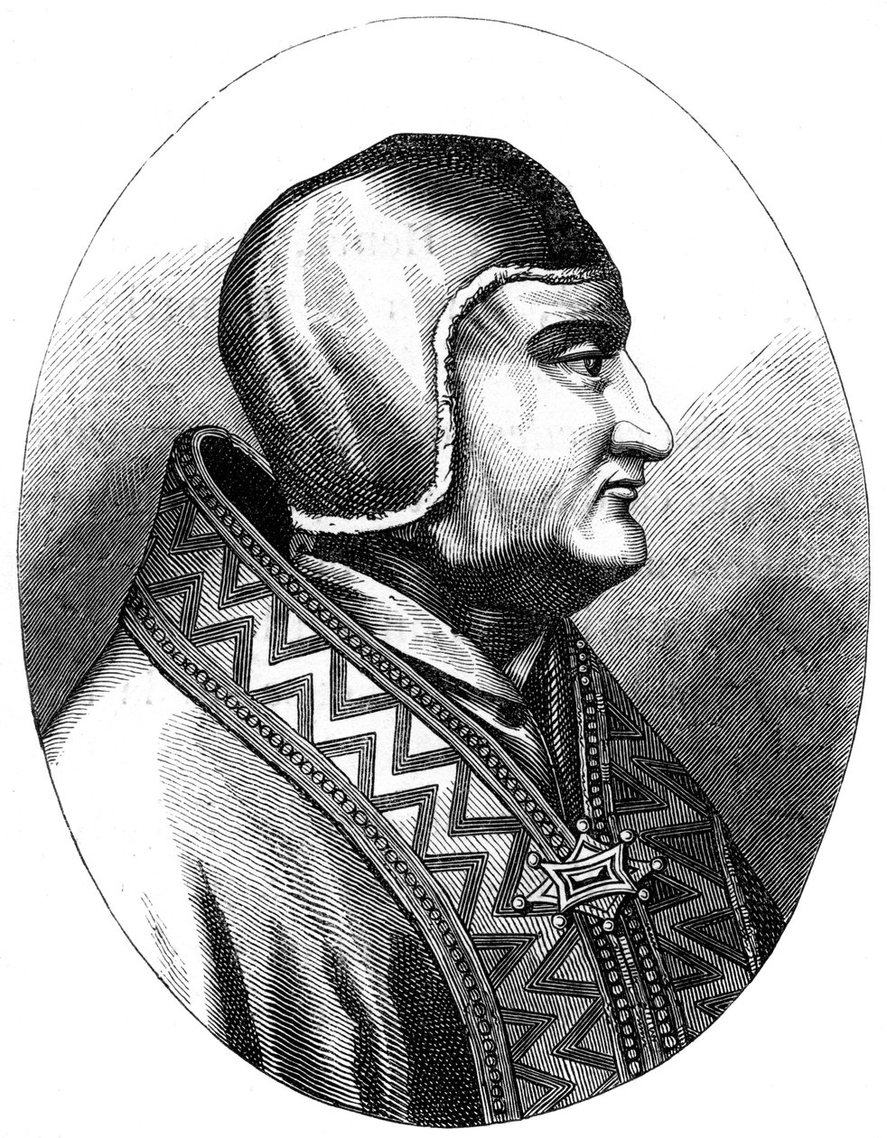 Papież Klemens IV d1268, 1849 autorstwa Unbekannt