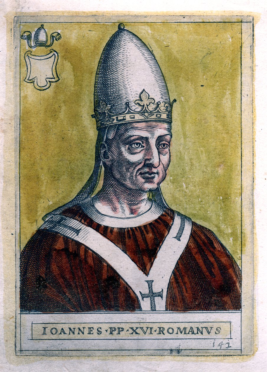 Papież Jan XVI autorstwa Unbekannt