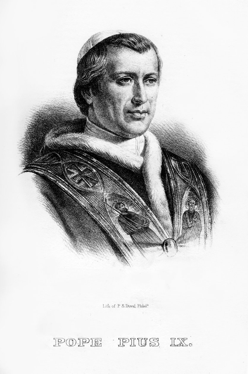 Papież Pius IV, 1854 autorstwa Unbekannt