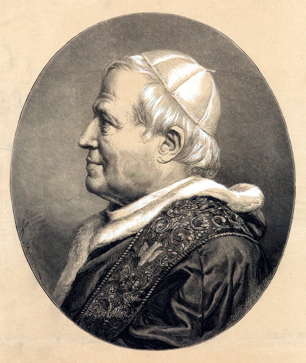 Papież Pius IX, 1846 r. autorstwa Unbekannt