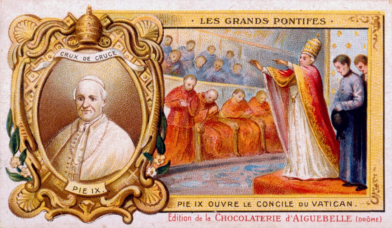 Papież Pius IX, 1869-1899 autorstwa Unbekannt