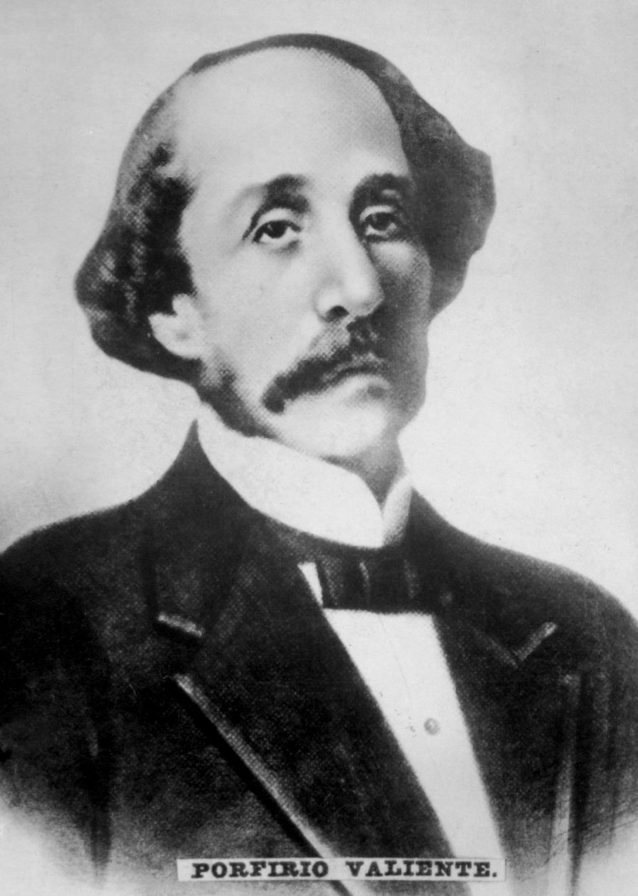 Porfirio Valiente de las Cuevas 1807-1870, polityk i kubański patriota autorstwa Unbekannt